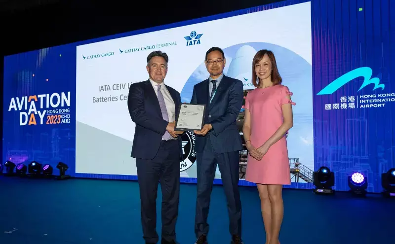 Cathay Cargo gets CEIV Li-batt certification in air, on ground Cathay Cargo gets CEIV Li-batt certification in air, on ground