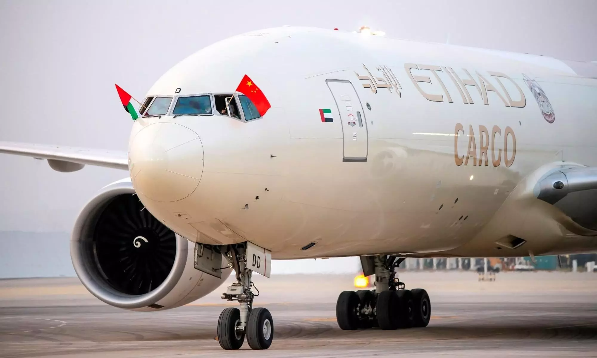 Ezhou welcomes inaugural Etihad Cargo flight