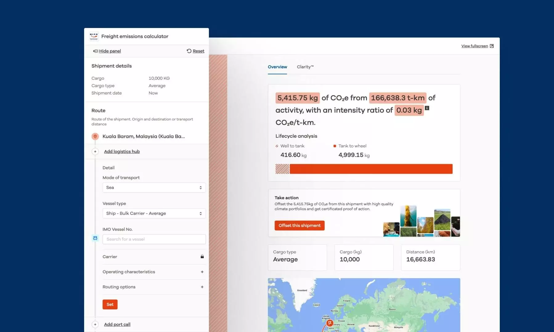 Pledge helps BIFA members calculate freight emissions Pledge helps BIFA members calculate freight emissions