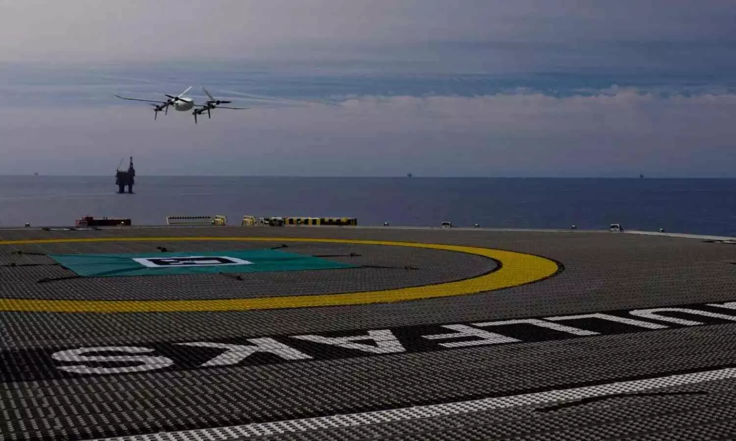 Skyports partners with Equinor for drone deliveries in North Sea