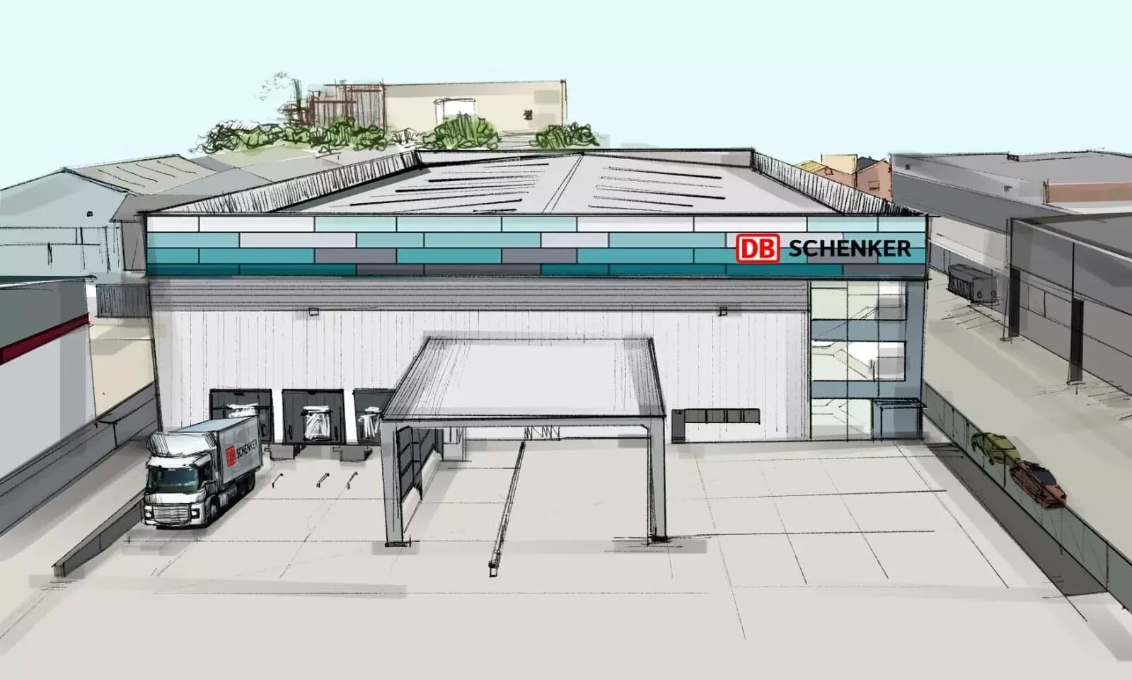 DB Schenker invests in all-new Manchester facility