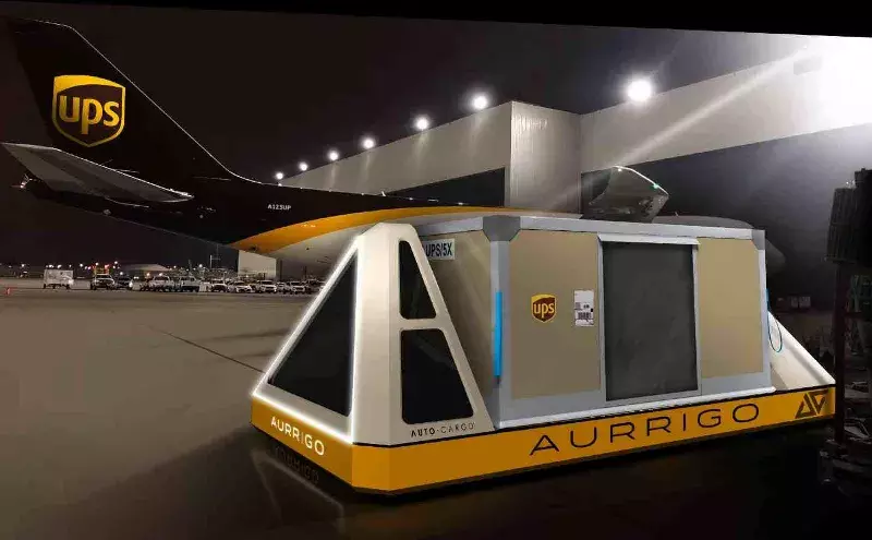 Aurrigo, UPS partner for Auto-Cargo at East Midlands Airport Aurrigo, UPS partner for Auto-Cargo at East Midlands Airport