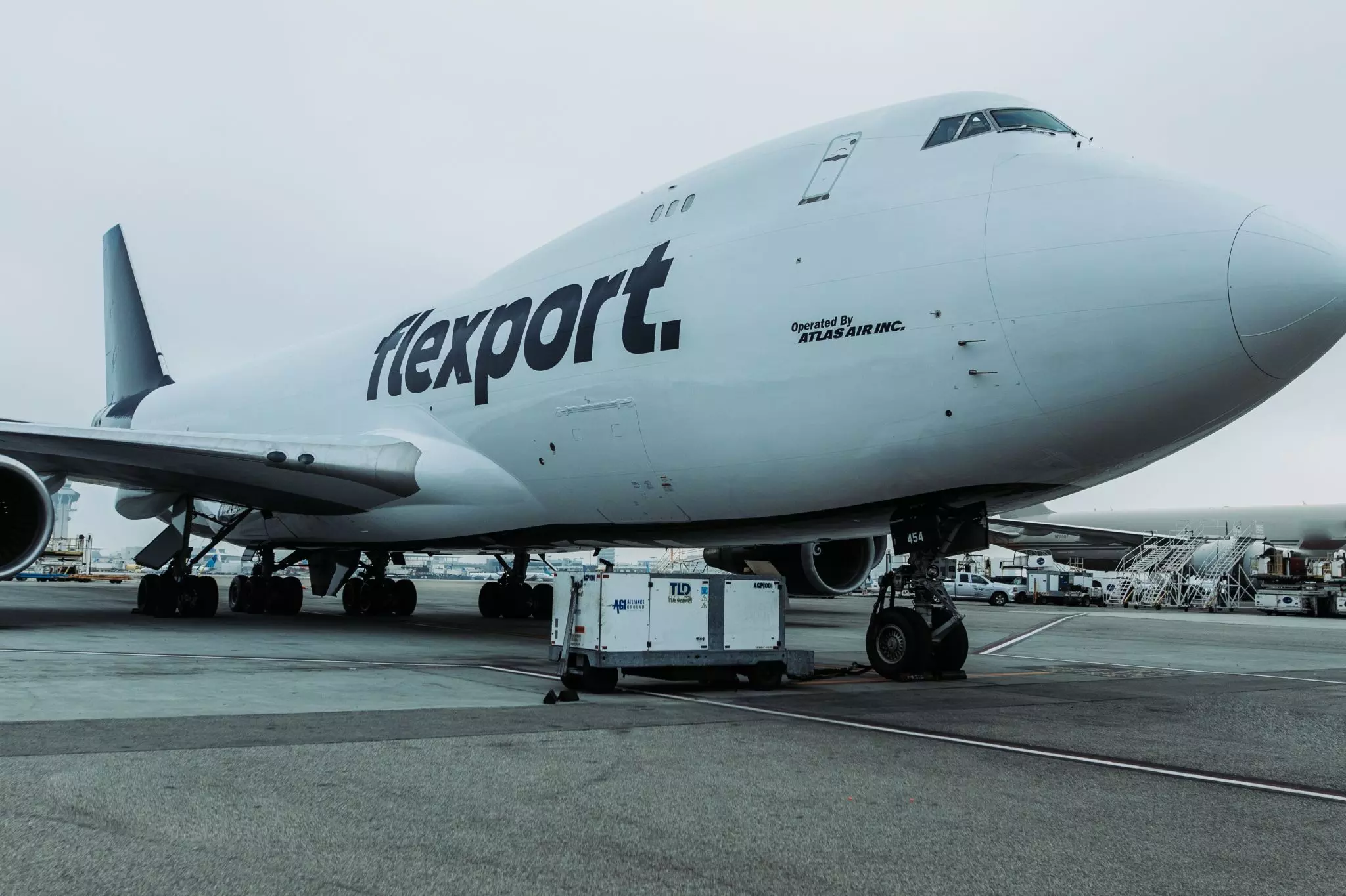 Atlas Air operated B747-400 freighter in Flexport livery. It operates between Asia and Flexport’s freighter bases in Los Angeles and Chicago. (Photo Credit: Flexport Linkedin page) Atlas Air operated B747-400 freighter in Flexport livery. It operates between Asia and Flexport’s freighter bases in Los Angeles and Chicago. (Photo Credit: Flexport Linkedin page)