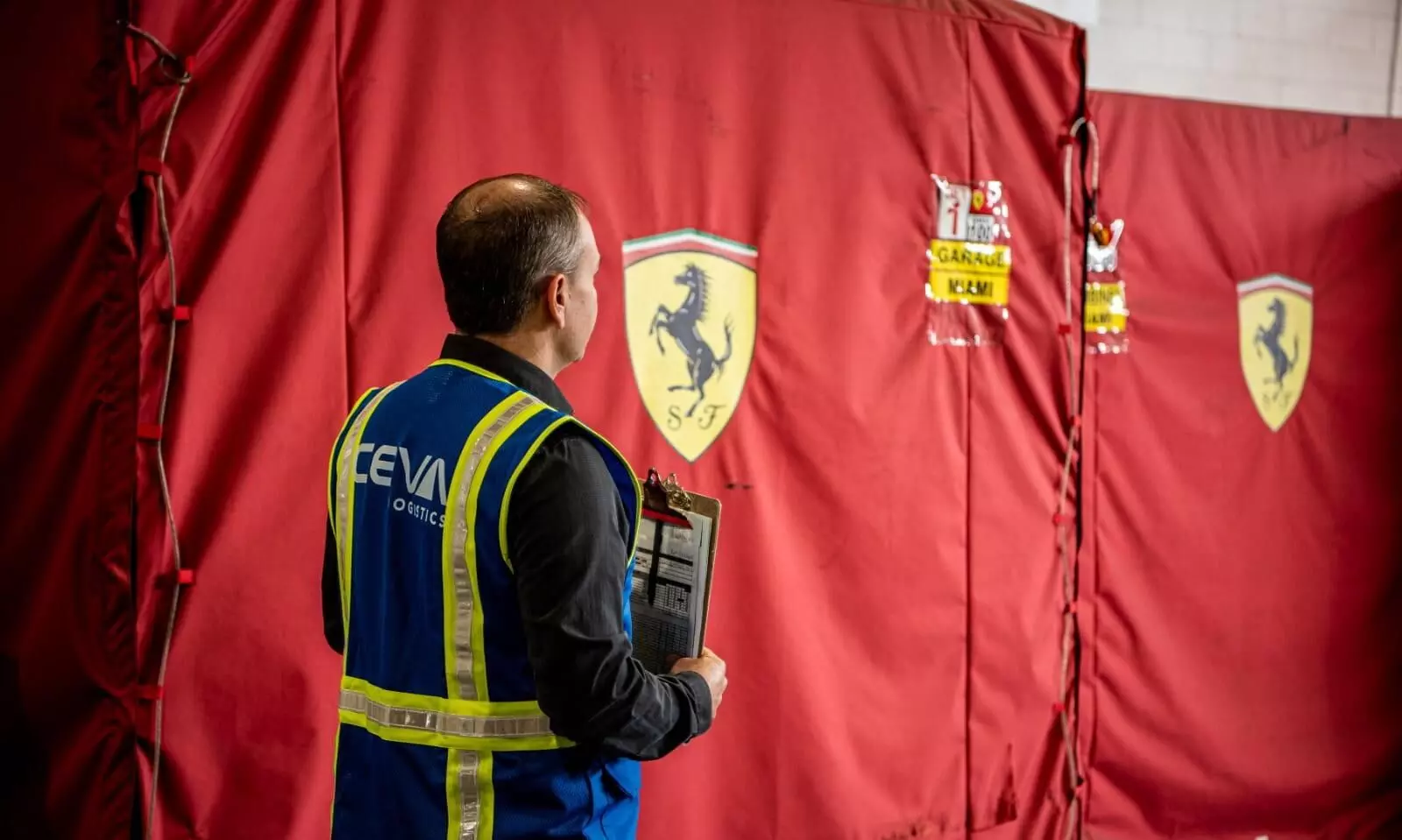 CEVA sends F1 cargo by rail for 1st time in Scuderia Ferrari’s history