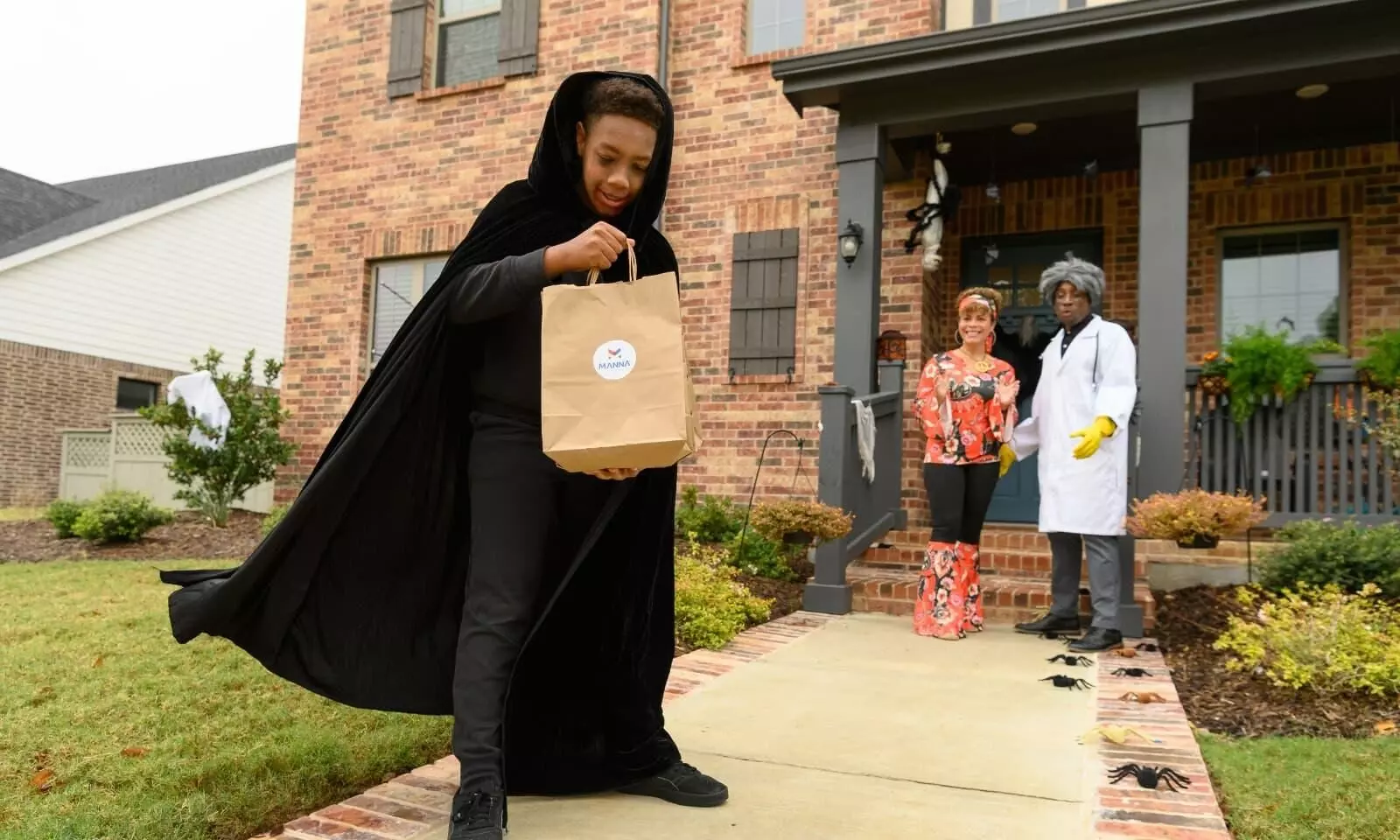 Trick or treat takes to the skies with Manna Drone Delivery