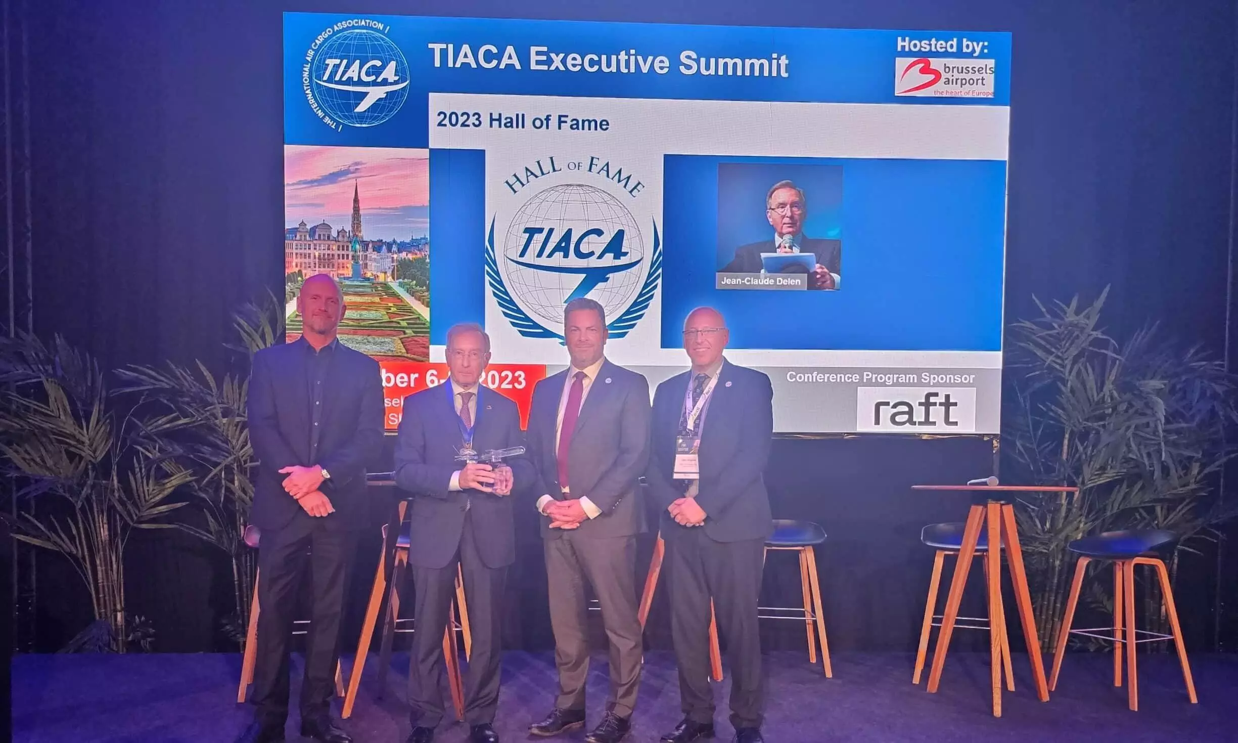 Jean-Claude Delen inducted into TIACA’s Hall of Fame