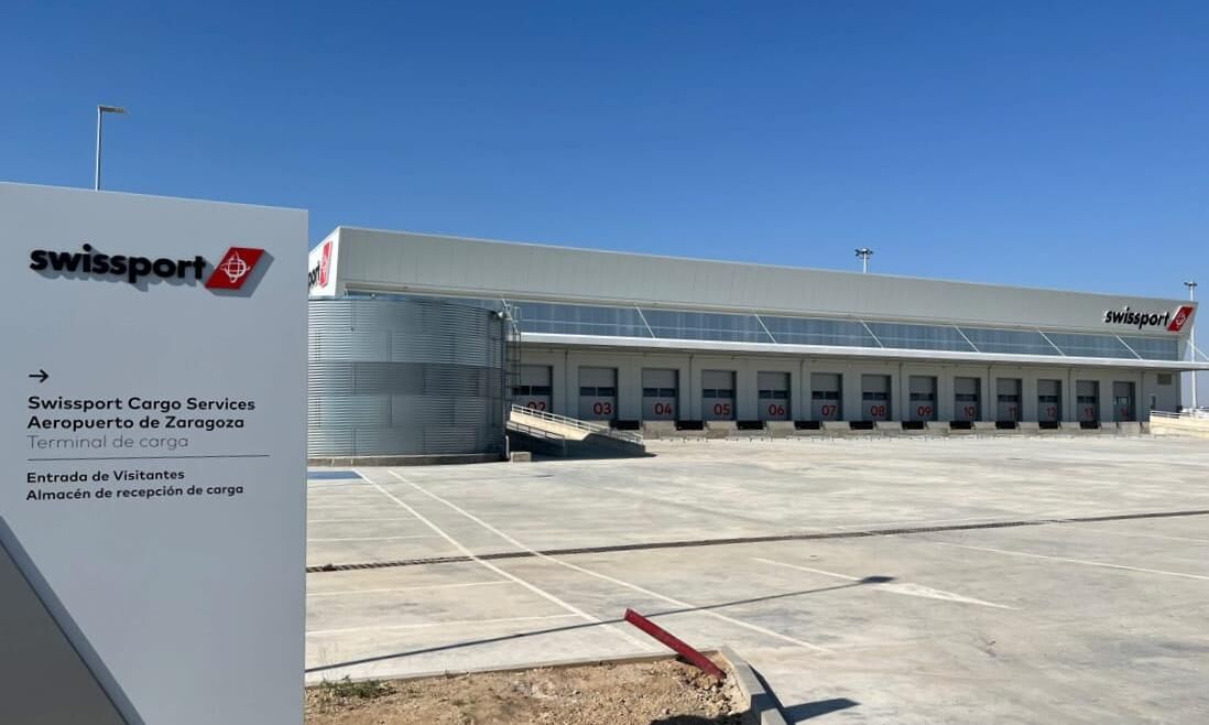 Swissport invierte en una nueva terminal de carga en el aeropuerto de Zaragoza en España