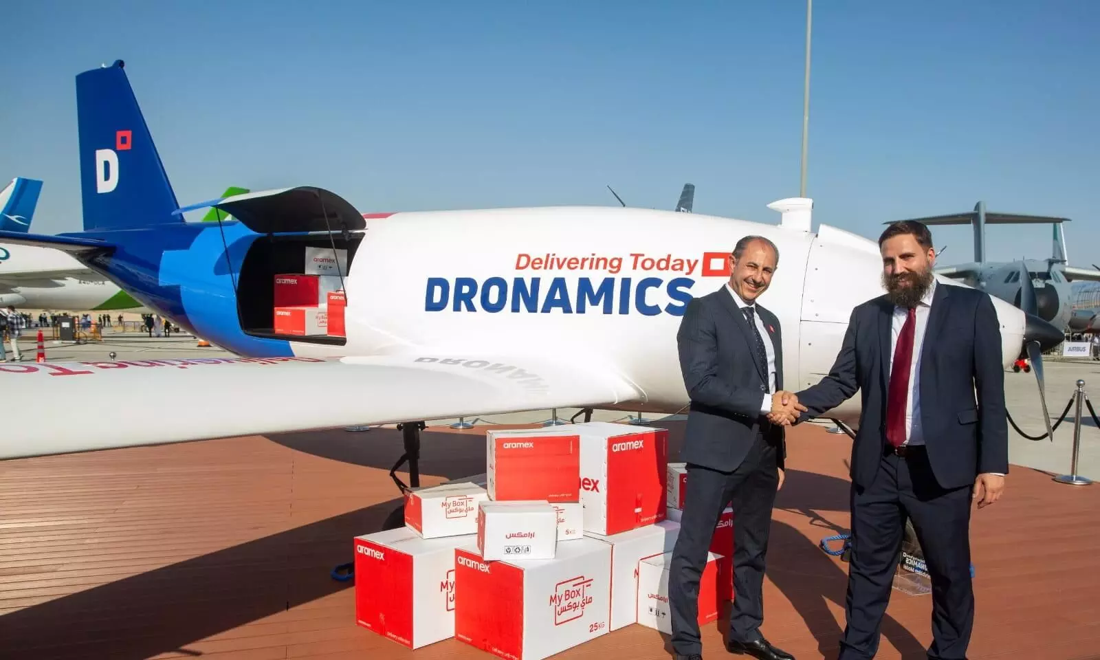 Dronamics, Aramex to partner on cargo drone deliveries globally