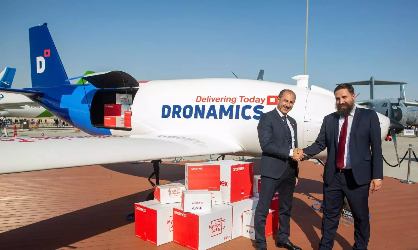 Dronamics, Aramex to partner on cargo drone deliveries globally Dronamics, Aramex to partner on cargo drone deliveries globally