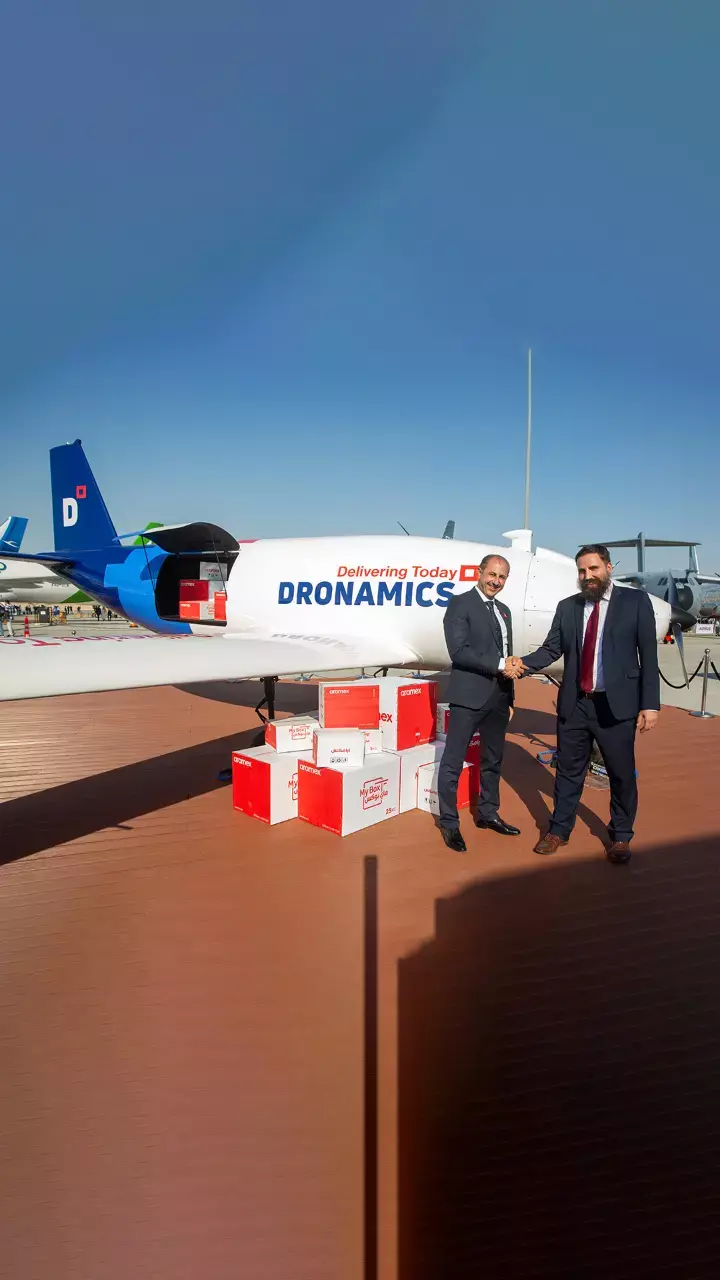 Dronamics, Aramex to partner on cargo drone deliveries globally