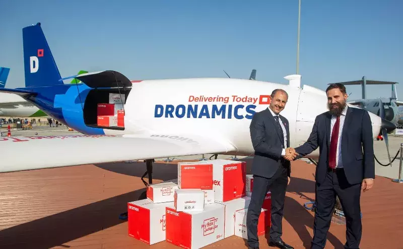 Dronamics, Aramex to partner on cargo drone deliveries globally Dronamics, Aramex to partner on cargo drone deliveries globally