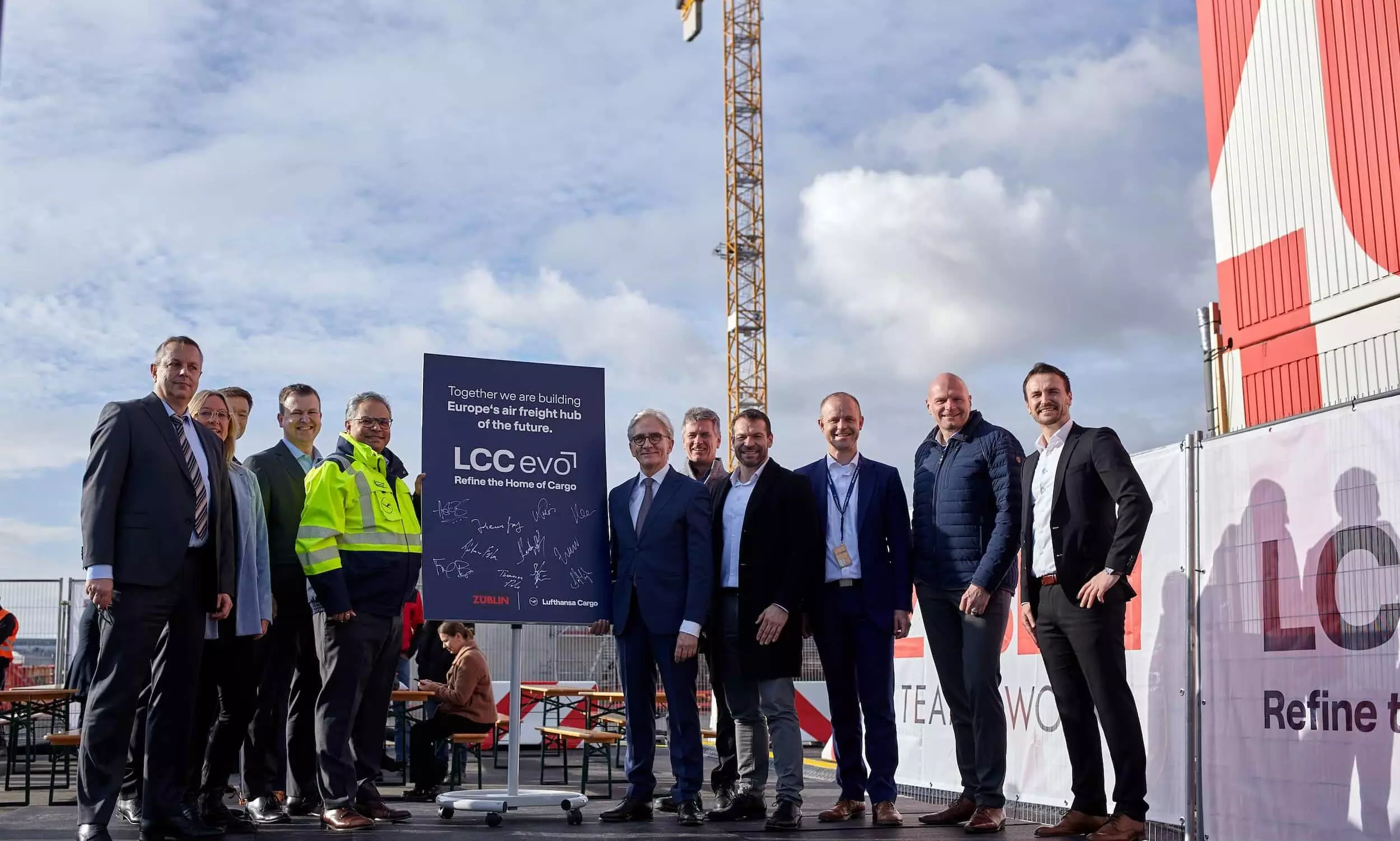 Lufthansa Cargo starts construction of new Frankfurt hub