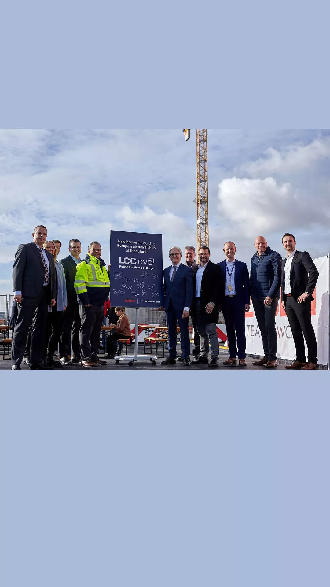 Lufthansa Cargo starts construction of new Frankfurt hub