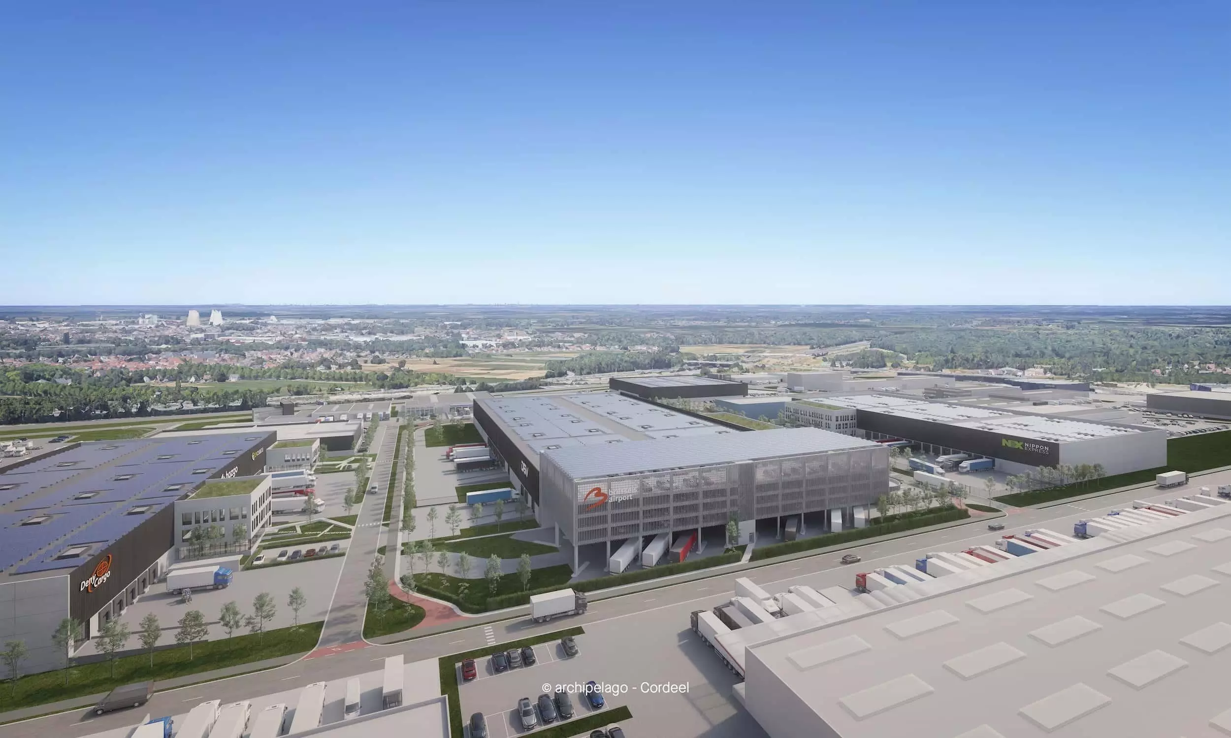 Five partners to move into new cargo zone at Brussels Airport Five partners to move into new cargo zone at Brussels Airport