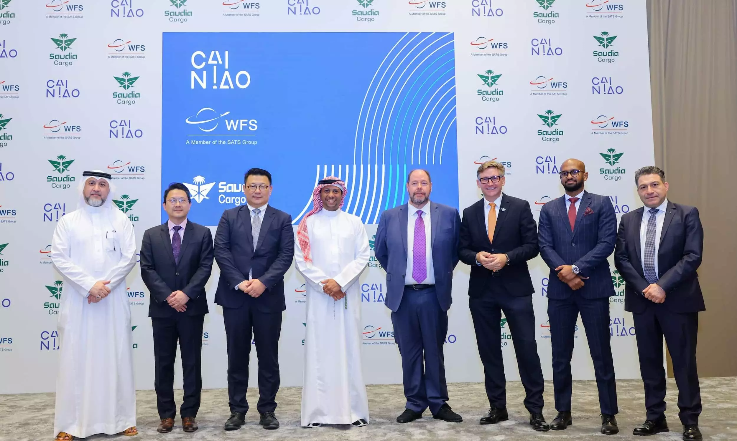 Saudia Cargo, Cainiao, WFS/SATS to increase Liege collaboration