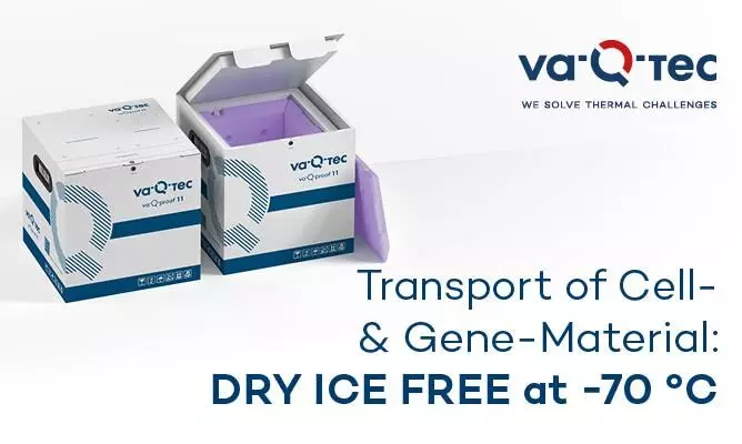 va-Q-tec introduces new technology for shipments at -70 °C