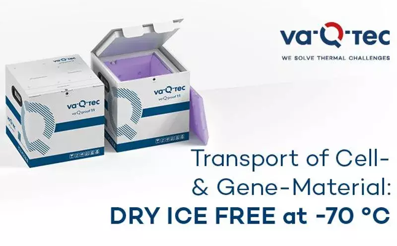 va-Q-tec introduces new technology for shipments at -70 °C va-Q-tec introduces new technology for shipments at -70 °C