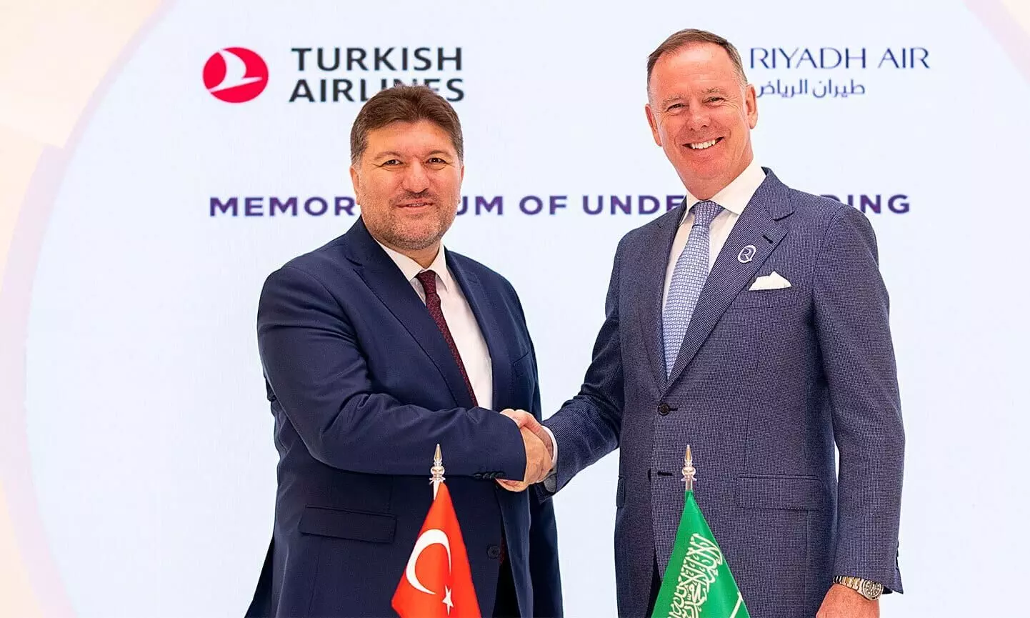 Turkish Airlines, Riyadh Air sign MoU