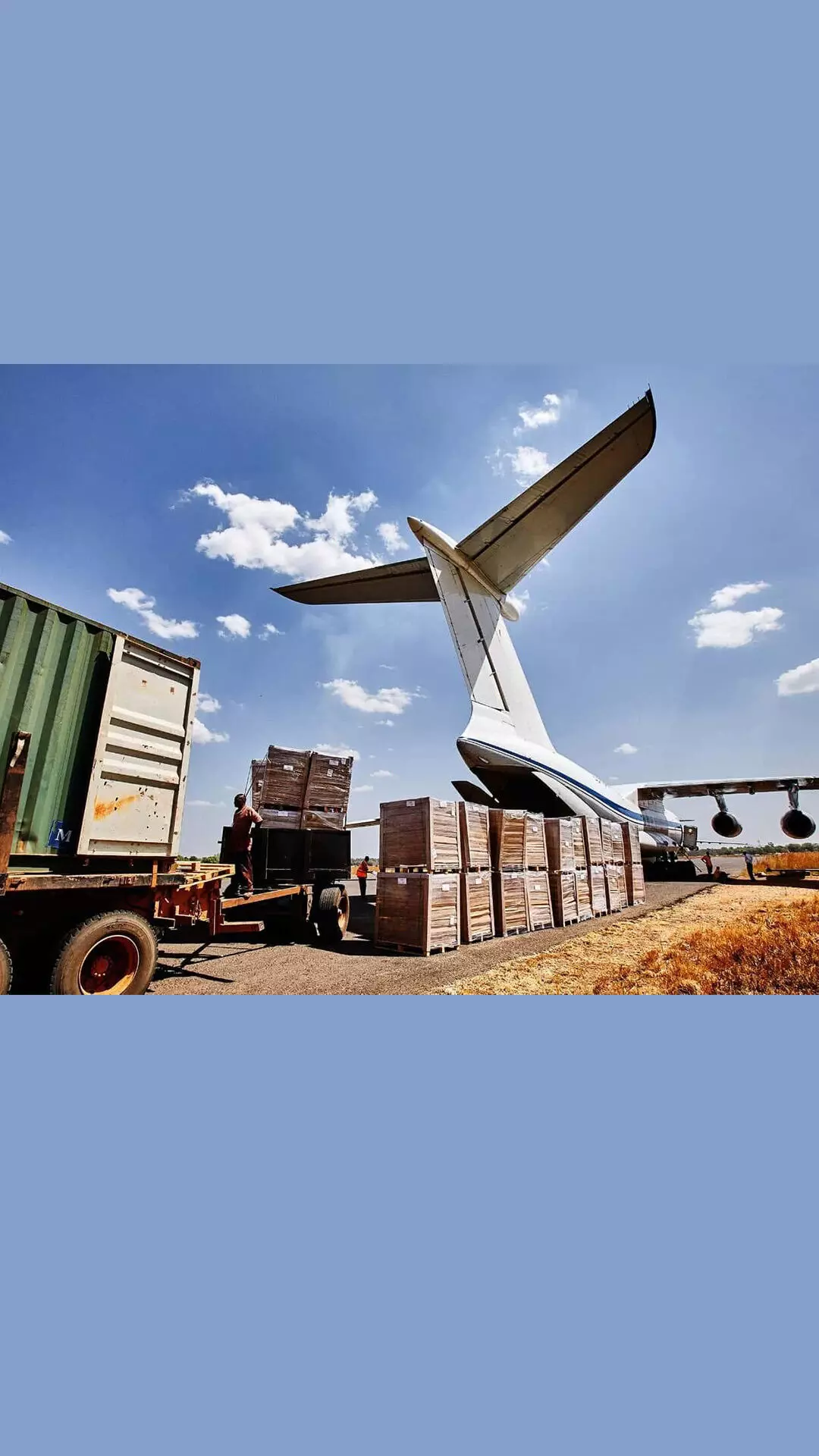 Humanitarian aid continues with new solutions
