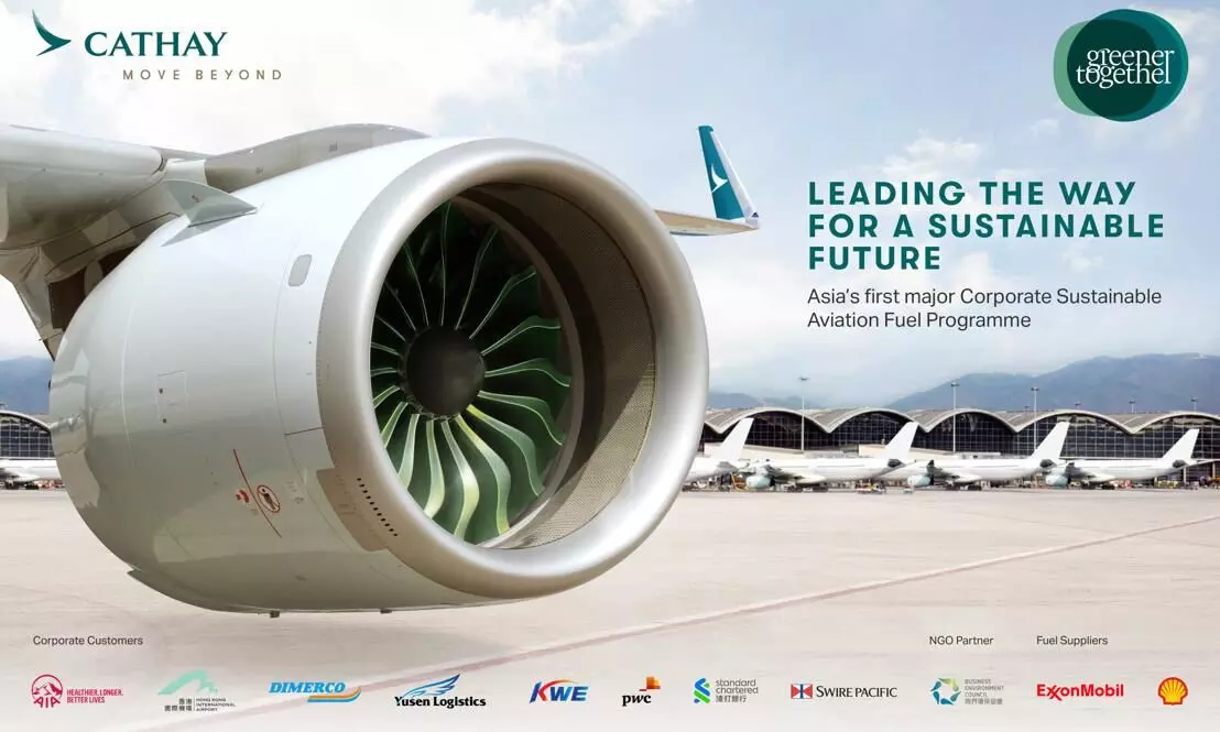 Cathay adds 3 more partners for SAF programme