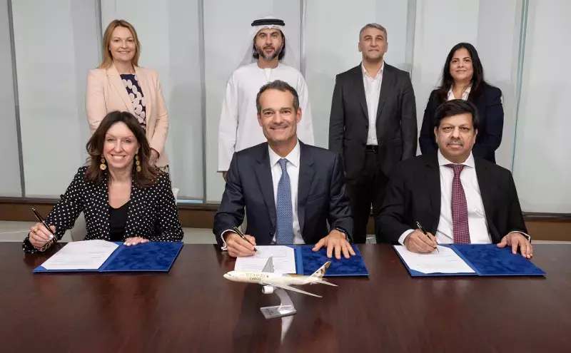 Etihad Cargo, Abu Dhabi Airports, Abu Dhabi Food Hub sign deal Etihad Cargo, Abu Dhabi Airports, Abu Dhabi Food Hub sign deal