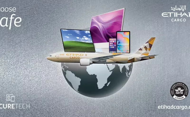 Etihad Cargo Securetech to ensure safe transport of consumer electronics Etihad Cargo Securetech to ensure safe transport of consumer electronics