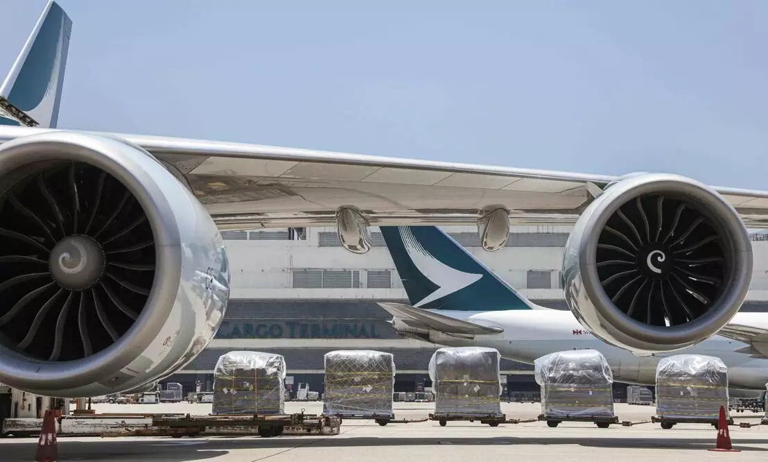 Cathay Cargo Terminal adopts 50% recycled plastic cover sheets