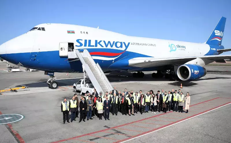 German business delegation visits Silk Way West Airlines in Baku German business delegation visits Silk Way West Airlines in Baku