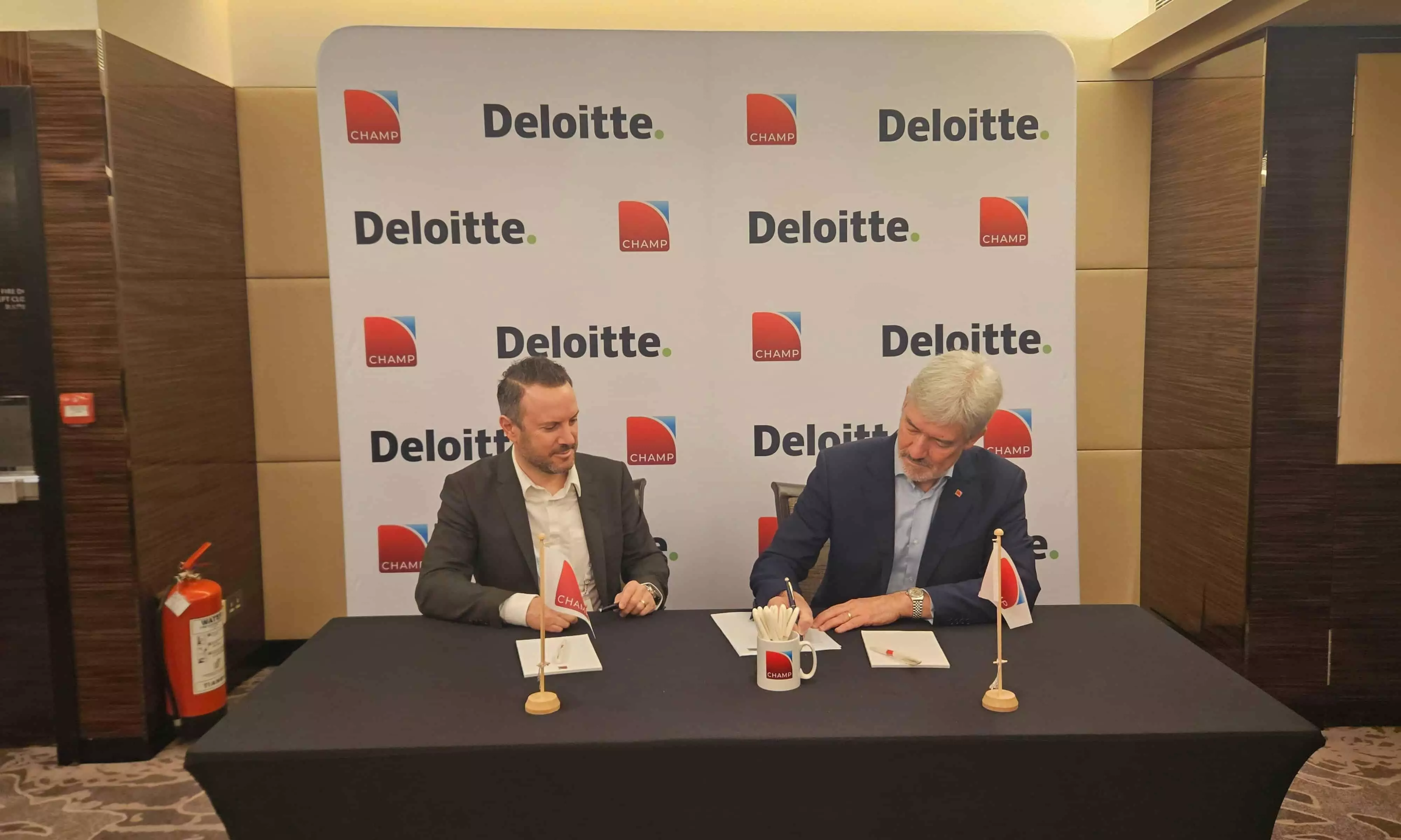 CHAMP, Deloitte sign business collaboration deal CHAMP, Deloitte sign business collaboration deal