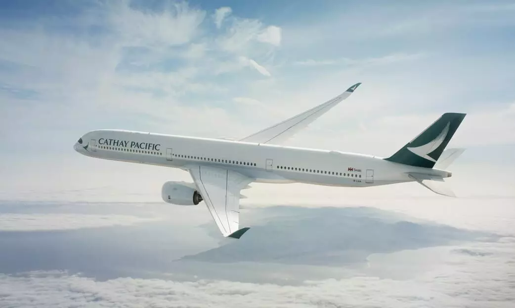 Cathay group 2023 cargo revenue down 16% Cathay group 2023 cargo revenue down 16%