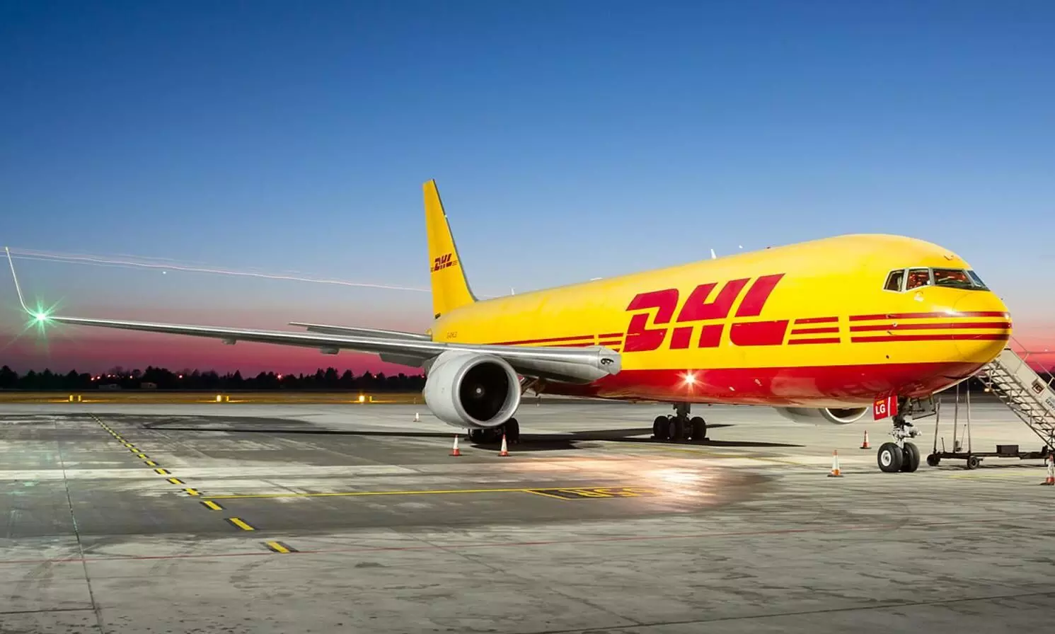 ATSG leases a Boeing 767-300 freighter aircraft to DHL