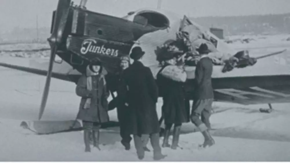 A Junkers F13 aircraft of Finnair