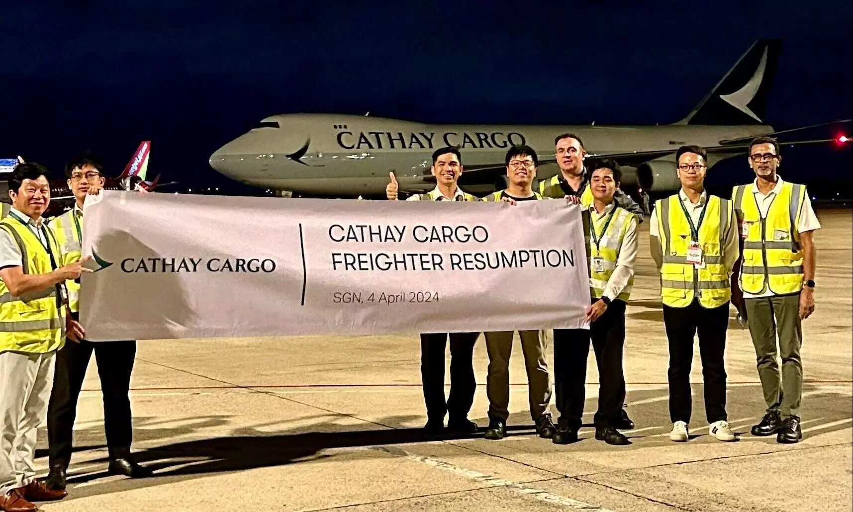 Cathay Cargo resumes freighter service from Ho Chi Minh City