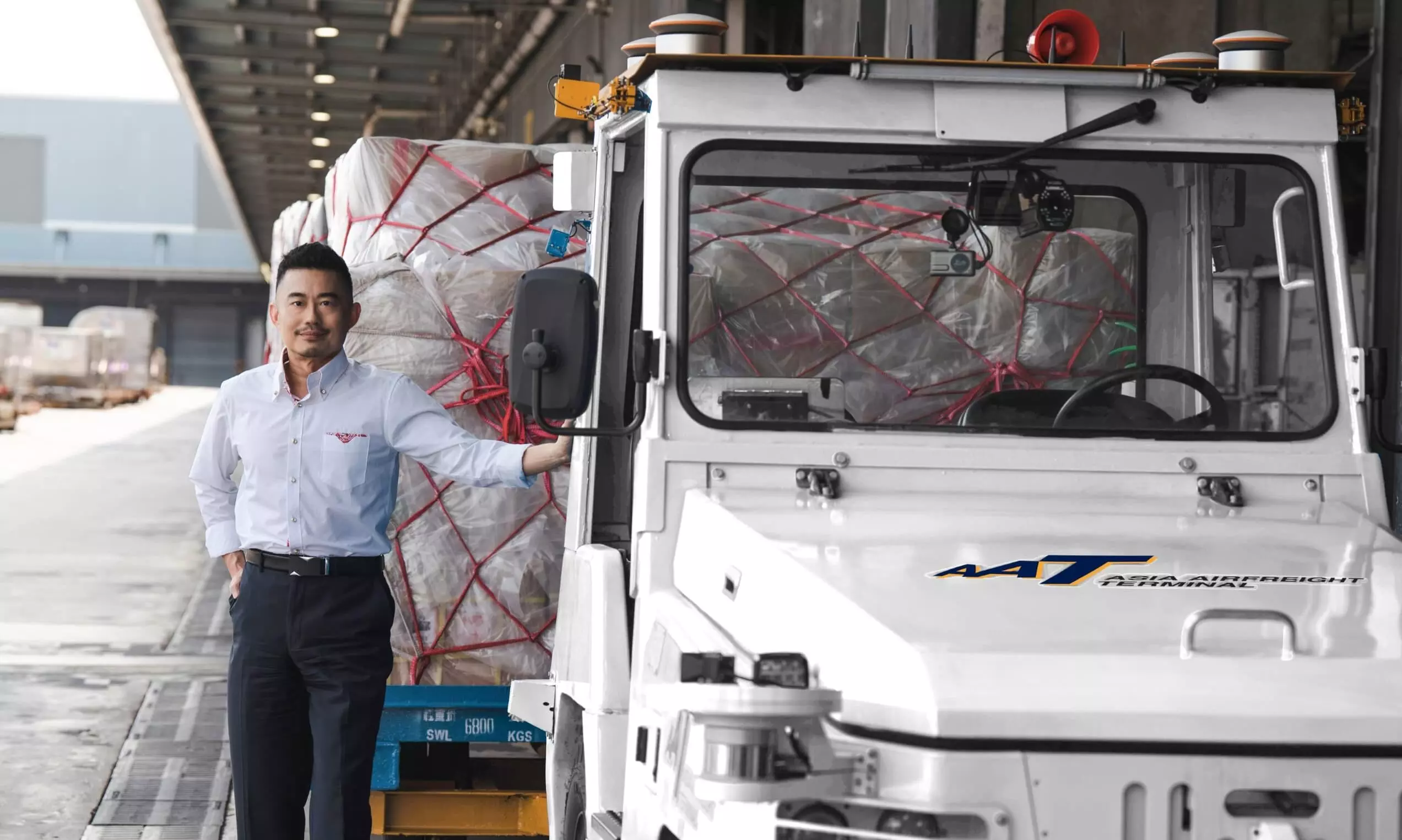 Asia Airfreight Terminal launches autonomous electric tractor Asia Airfreight Terminal launches autonomous electric tractor