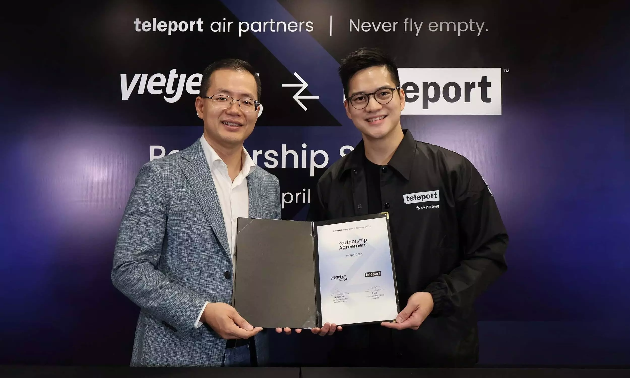 Vietjet Air Cargo, Teleport sign deal for Ho Chi Minh City-Delhi lane Vietjet Air Cargo, Teleport sign deal for Ho Chi Minh City-Delhi lane