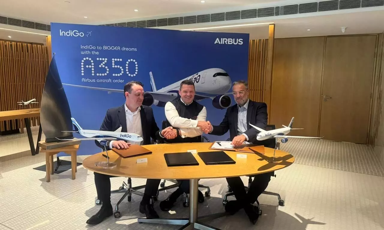 IndiGos international ambition: Orders 30 Airbus A350-900