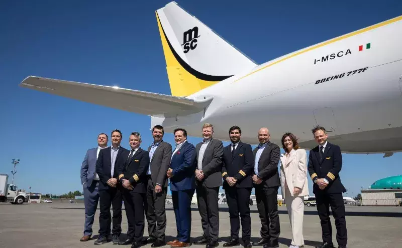 MSC Air Cargo receives its fifth B777F MSC Air Cargo receives its fifth B777F