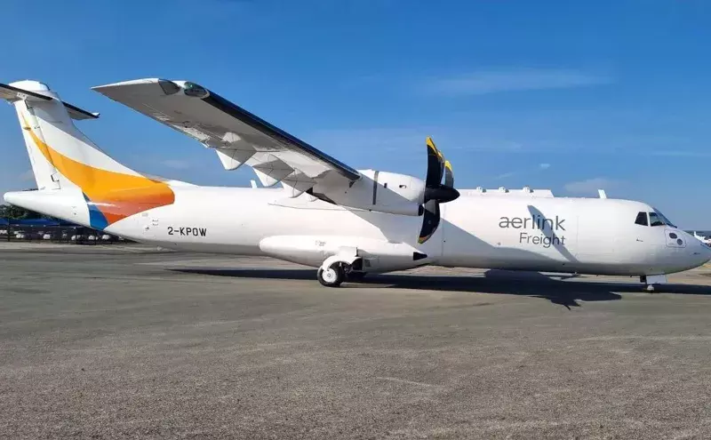 ACIA Aero delivers two ATR 72-212 large cargo door freighters to Aerlink ACIA Aero delivers two ATR 72-212 large cargo door freighters to Aerlink