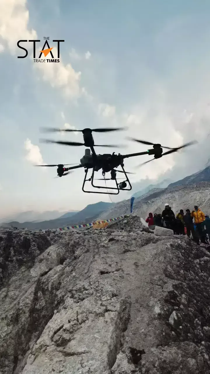 DJI completes 1st drone delivery tests on Mount Everest