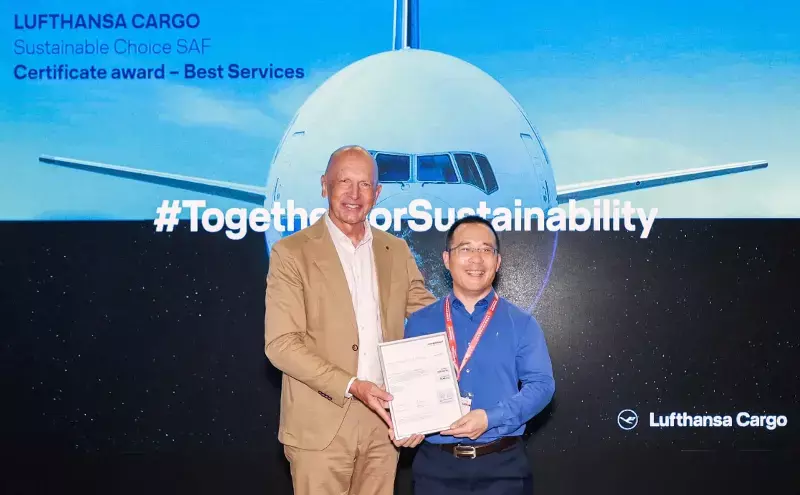 Lufthansa Cargo, Best Services International Freight sign SAF deal Lufthansa Cargo, Best Services International Freight sign SAF deal
