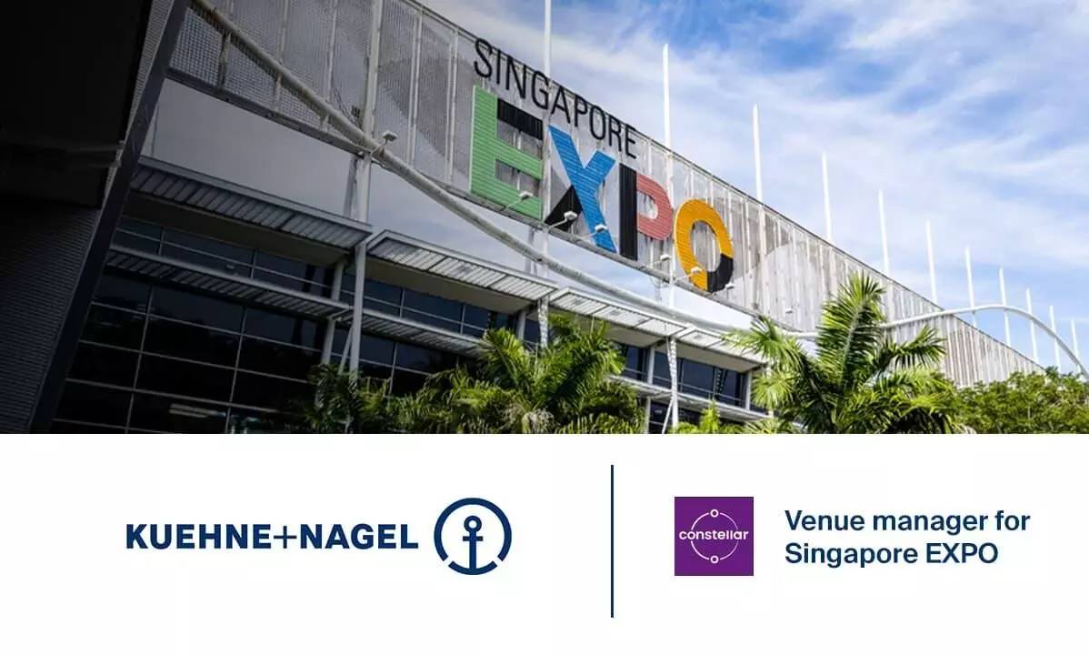 Kuehne+Nagel is service provider for Singapore EXPO Kuehne+Nagel is service provider for Singapore EXPO