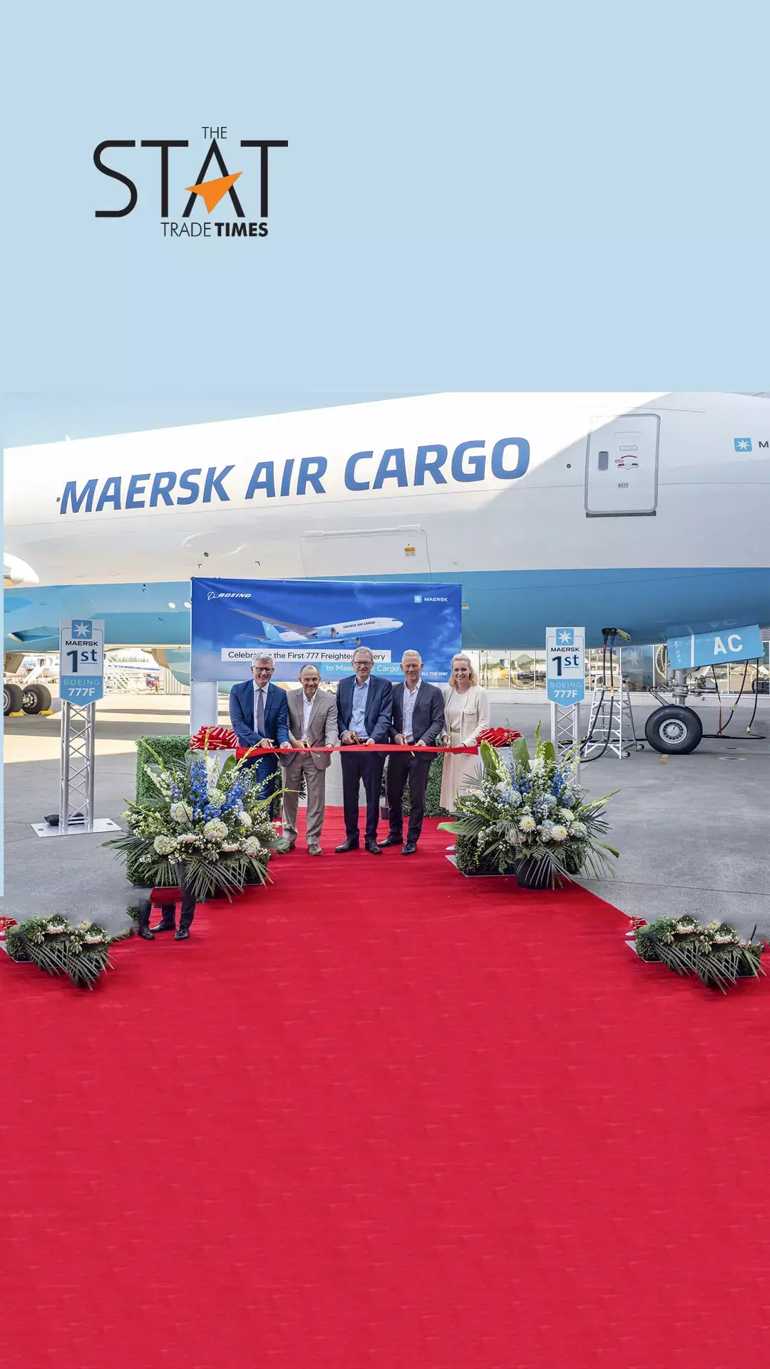 Maersk takes delivery of the first Boeing 777F