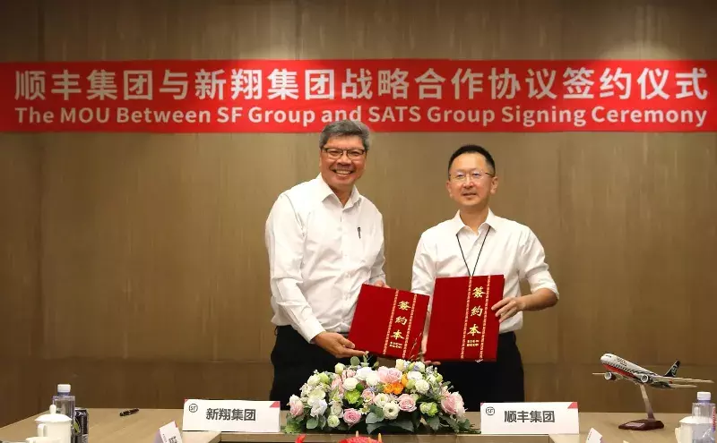 SATS, SF Group sign MoU for global expansion SATS, SF Group sign MoU for global expansion