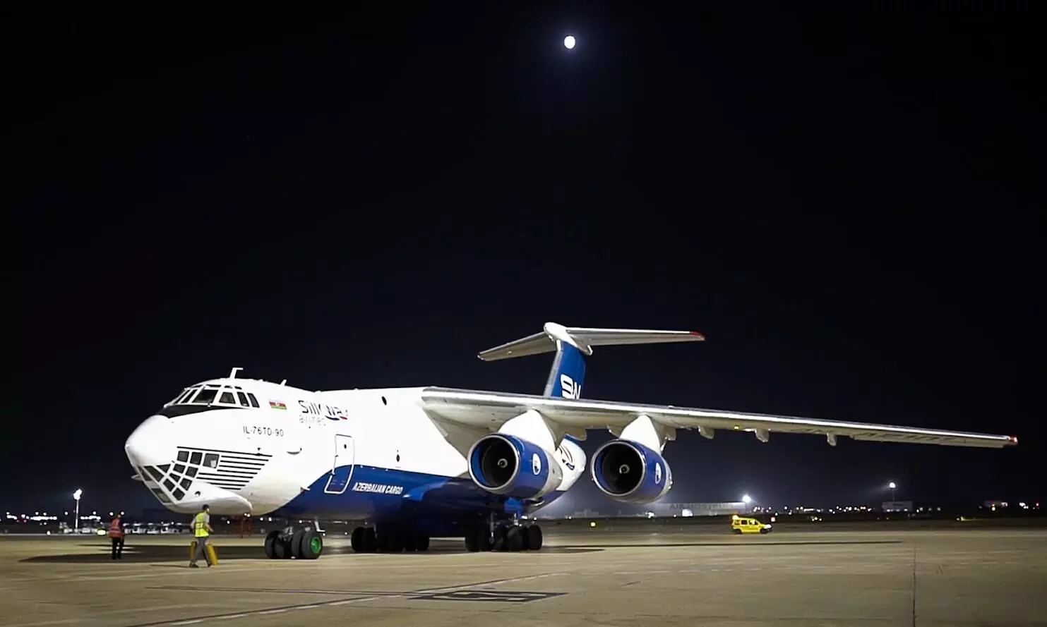 Silk Way West Airlines flies 2 beluga whales from Ukraine to Spain Silk Way West Airlines flies 2 beluga whales from Ukraine to Spain