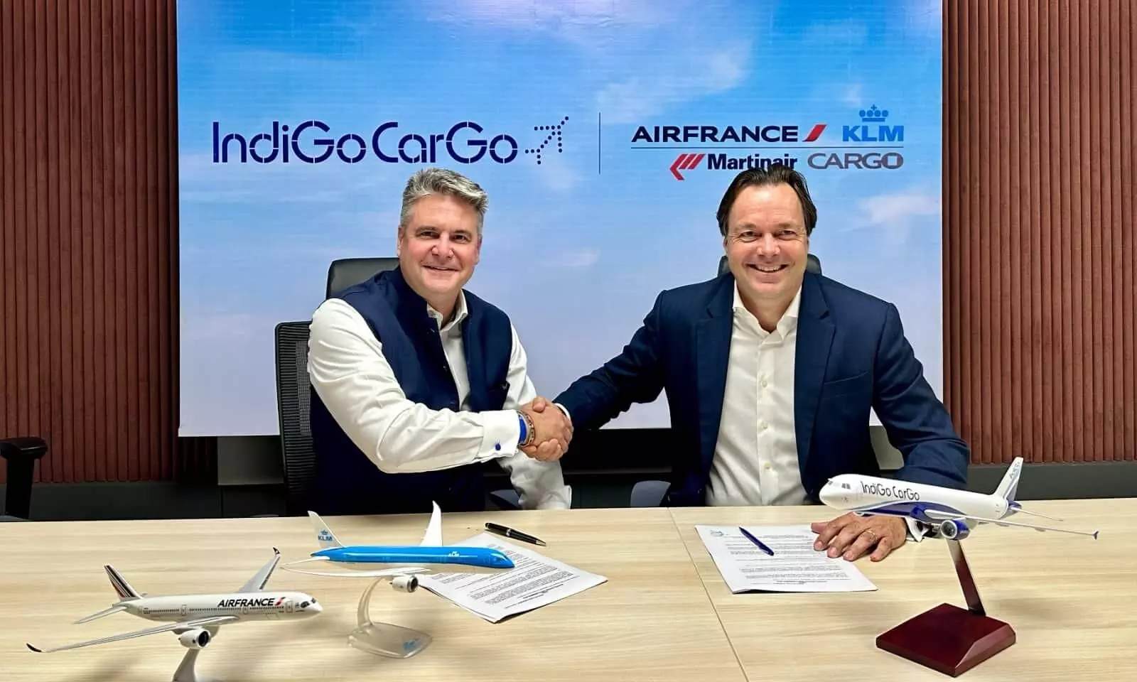 Air France KLM Martinair Cargo, IndiGo CarGo sign interline agreement Air France KLM Martinair Cargo, IndiGo CarGo sign interline agreement