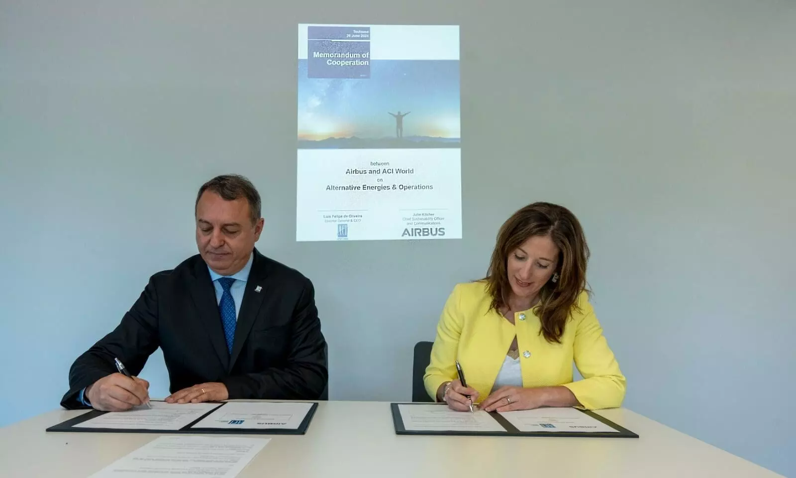 Airbus, ACI World strengthen cooperation to decarbonise aviation Airbus, ACI World strengthen cooperation to decarbonise aviation