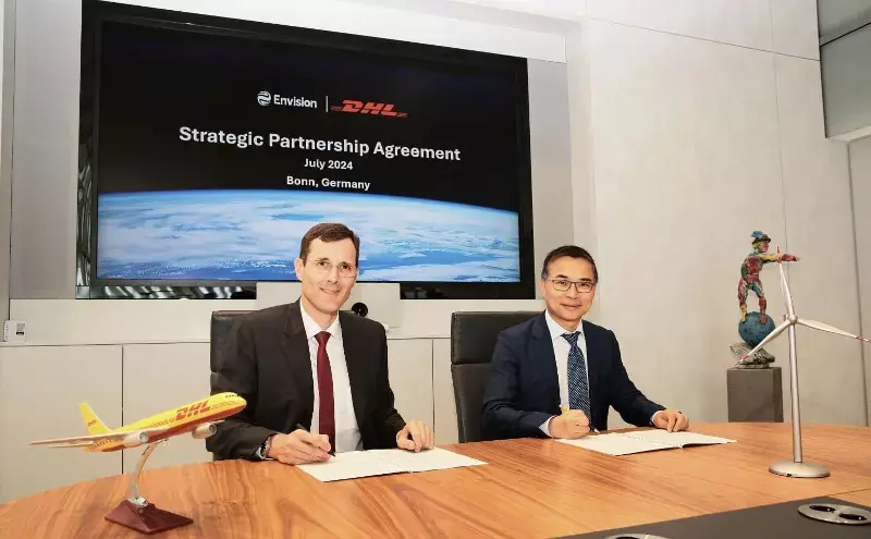 DHL, Envision team up for innovations in sustainable logistics DHL, Envision team up for innovations in sustainable logistics