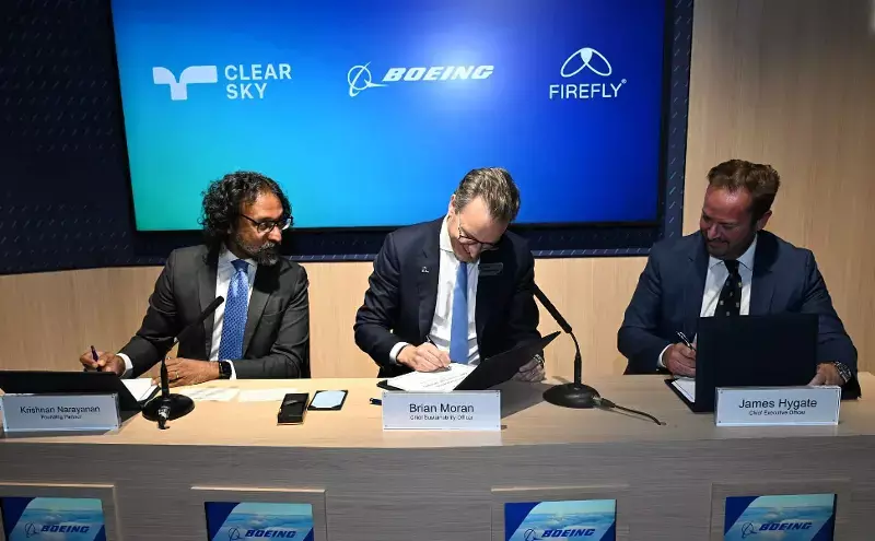 Boeing, Clear Sky launch partnership to decarbonise aviation Boeing, Clear Sky launch partnership to decarbonise aviation