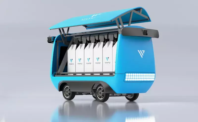Vayu debuts world’s first on-road delivery robot Vayu debuts world’s first on-road delivery robot
