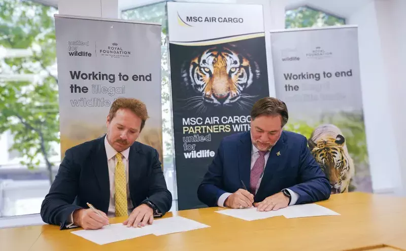 MSC Air Cargo signs commitment to United for Wildlife in London MSC Air Cargo signs commitment to United for Wildlife in London